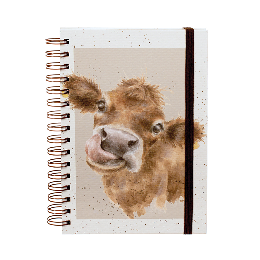 Moo Small Notebook (Cow) image number null